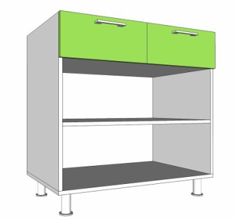 Кухонный короб нижний 720х510х800 (ВхГхШ) арт.НКЯ2-Ф2-800 Кухонный короб нижний 720х510х800 (ВхГхШ) арт.НКЯ2-Ф2-800