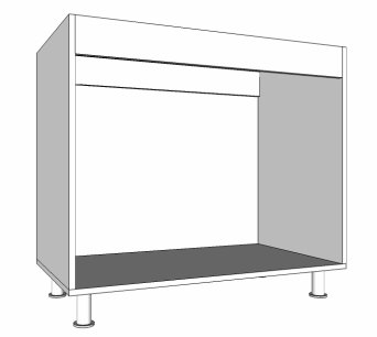 Кухонный короб нижний 720х510х800 (ВхГхШ) арт.НК-Ф2М-800 Кухонный короб нижний 720х510х800 (ВхГхШ) арт.НК-Ф2М-800