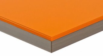 Плита МДФ LUXE 18 мм оранжевый (Naranja) глянец, 1220*2750 мм ALV0024 Плита МДФ LUXE 18 мм оранжевый (Naranja) глянец, 1220*2750 мм ALV0024