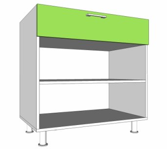 Кухонный короб нижний 720х510х800 (ВхГхШ) арт.НКЯ1-Ф2-800 Кухонный короб нижний 720х510х800 (ВхГхШ) арт.НКЯ1-Ф2-800