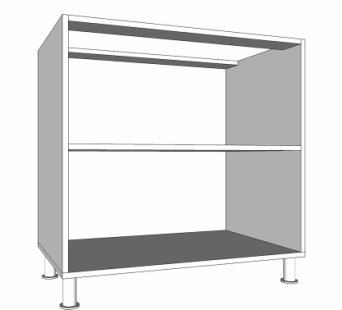Кухонный короб нижний 720х510х800 (ВхГхШ) арт.НК-Ф2-800 Кухонный короб нижний 720х510х800 (ВхГхШ) арт.НК-Ф2-800