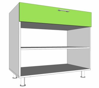 Кухонный короб нижний 720х510х900 (ВхГхШ) арт.НКЯ1-Ф2-900 Кухонный короб нижний 720х510х900 (ВхГхШ) арт.НКЯ1-Ф2-900
