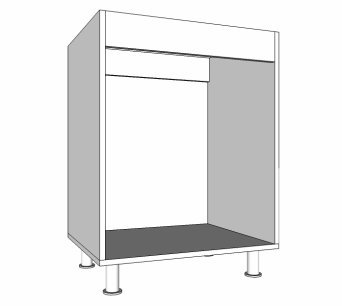 Кухонный короб нижний 720х510х600 (ВхГхШ) арт.НК-Ф2М-600 Кухонный короб нижний 720х510х600 (ВхГхШ) арт.НК-Ф2М-600
