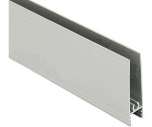 INTEGRO NANO Горизонтальный профиль нижний серебро, L-6000 INTEGRO NANO Горизонтальный профиль нижний серебро, L-6000
