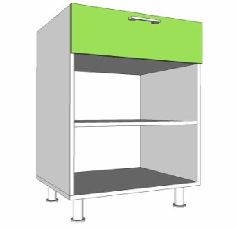 Кухонный короб нижний 720х510х600 (ВхГхШ) арт.НКЯ1-Ф1-600 Кухонный короб нижний 720х510х600 (ВхГхШ) арт.НКЯ1-Ф1-600