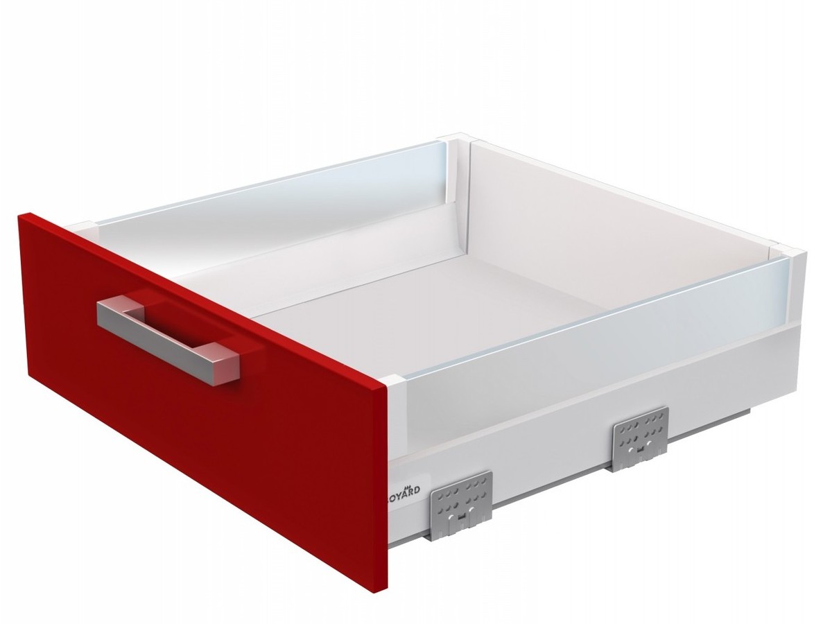 B-BOX высокий с держателями для декоративных боковин/350, серый B-BOX высокий с держателями для декоративных боковин/350, серый