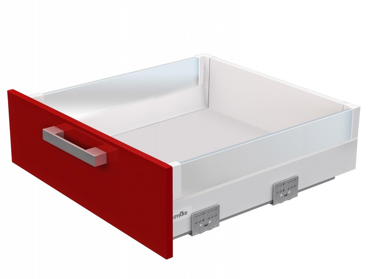 B-BOX высокий с держателями для декоративных боковин/450, серый B-BOX высокий с держателями для декоративных боковин/450, серый