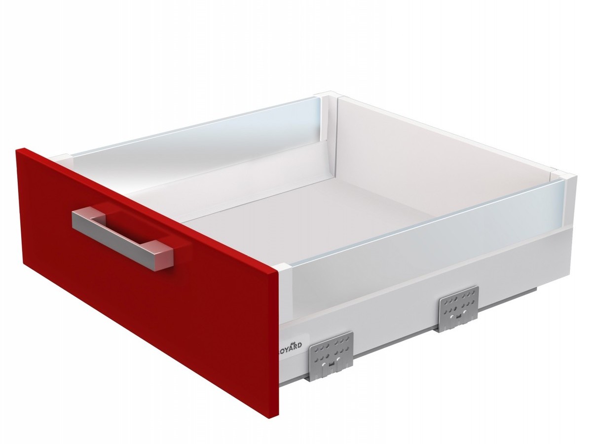 B-BOX высокий с держателями для декоративных боковин/350, белый B-BOX высокий с держателями для декоративных боковин/350, белый