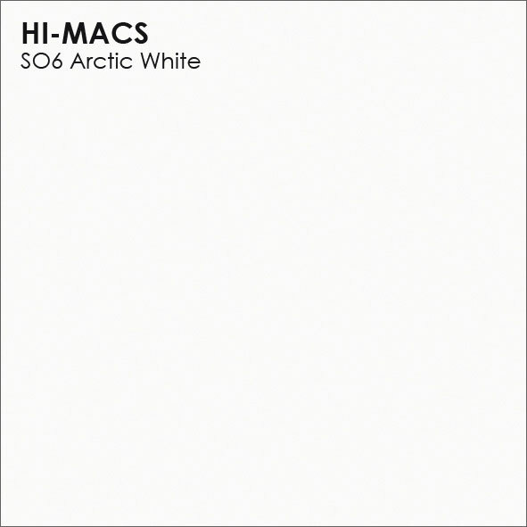 Стеновая панель LG HI-MACS 12 мм ARCTIC WHITE S006