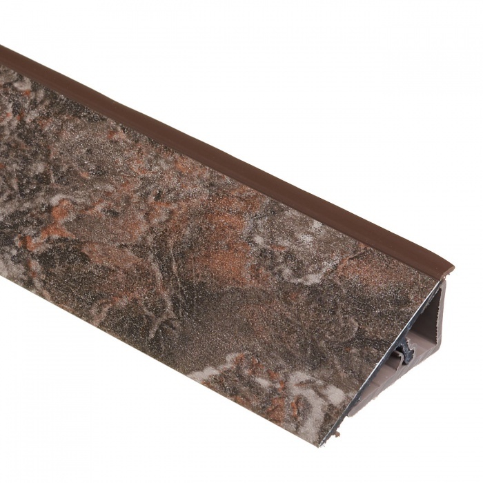 Плинтус Rehau Perfetto Line Чиполлино чёрная медь F094 (ST9), 4200 мм Плинтус Rehau Perfetto Line Чиполлино чёрная медь F094 (ST9), 4200 мм